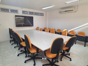 Sala de reuniões do Instituto de Políticas Públicas da Universidade Federal do Rio Grande do Norte (IPP/UFRN)
